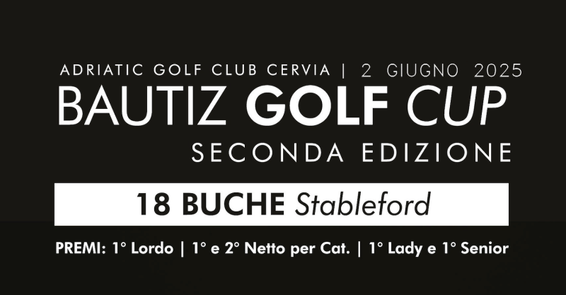 2° Bautiz Golf Cup